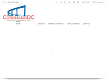 Tablet Screenshot of coronadodc.com